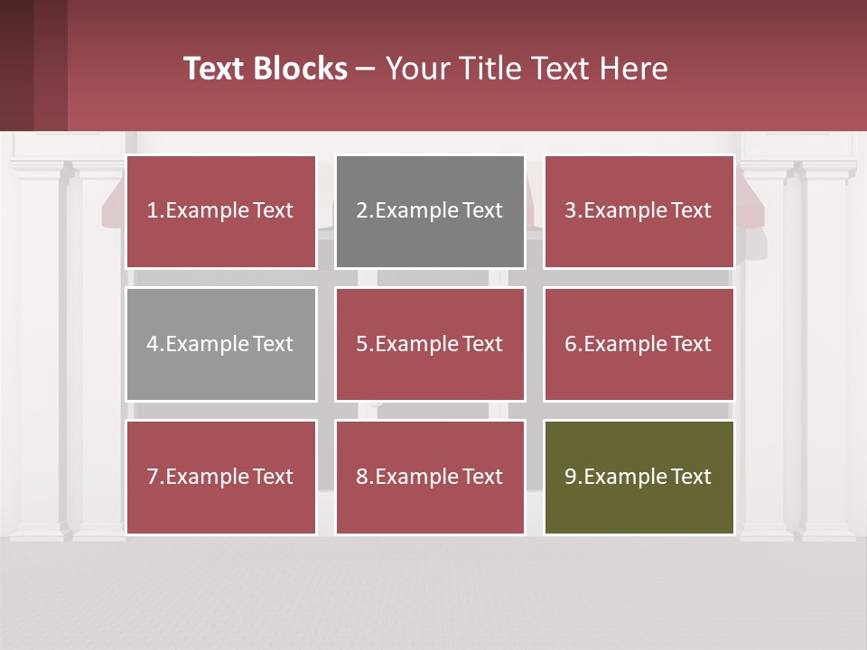 Caucasian Single Calm PowerPoint Template