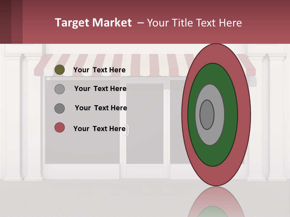 Caucasian Single Calm PowerPoint Template