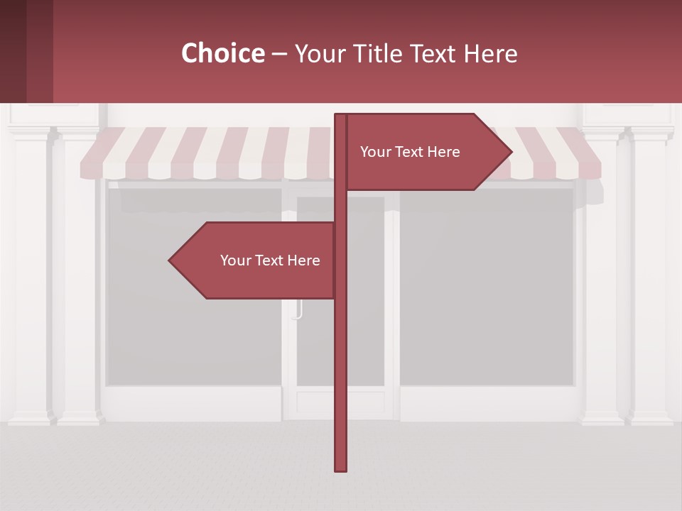 Caucasian Single Calm PowerPoint Template