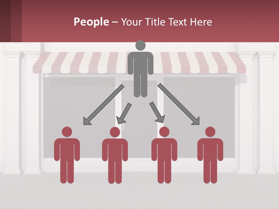 Caucasian Single Calm PowerPoint Template