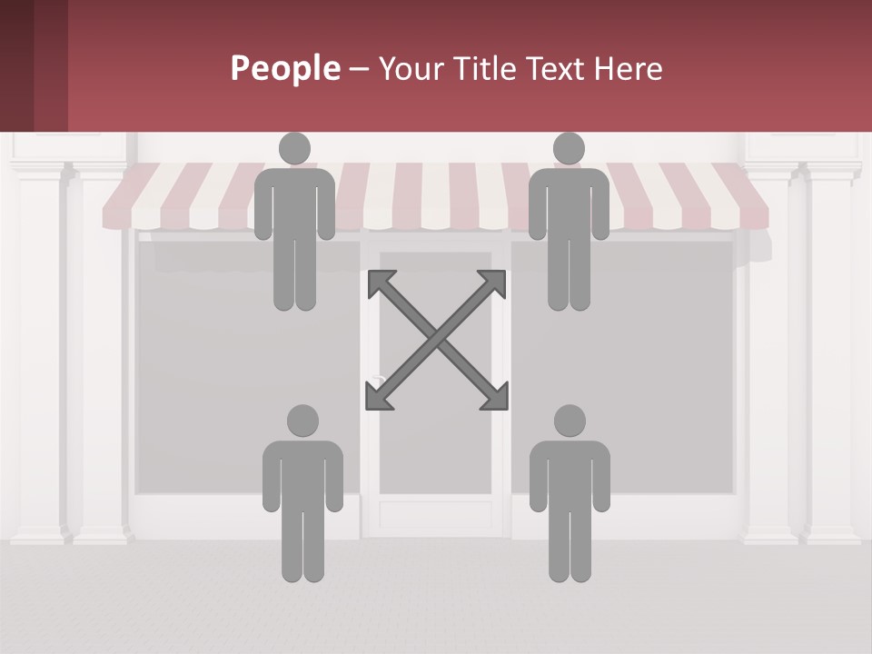 Caucasian Single Calm PowerPoint Template