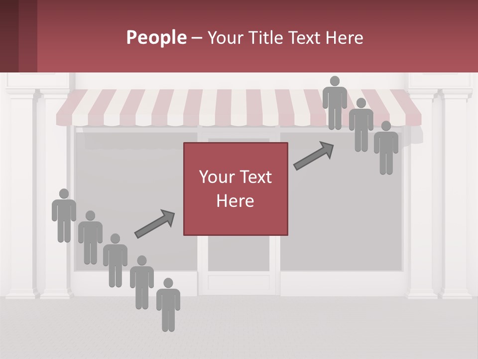 Caucasian Single Calm PowerPoint Template