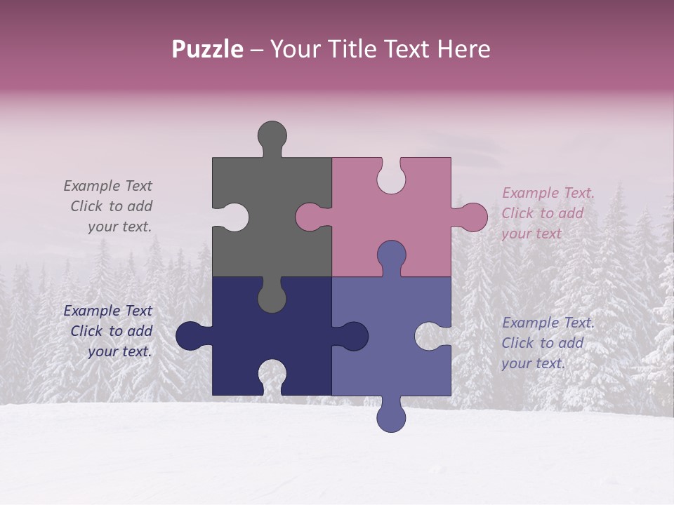 Coast Water Daughter PowerPoint Template