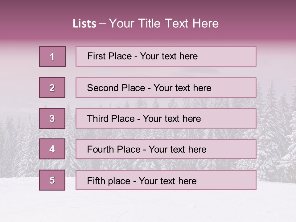 Coast Water Daughter PowerPoint Template