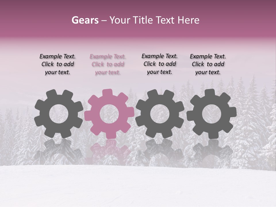 Coast Water Daughter PowerPoint Template