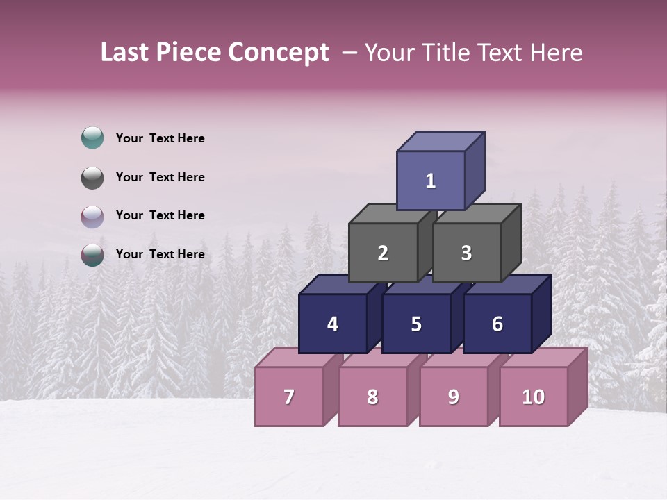 Coast Water Daughter PowerPoint Template