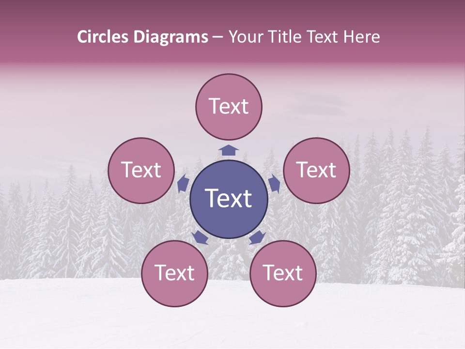 Coast Water Daughter PowerPoint Template