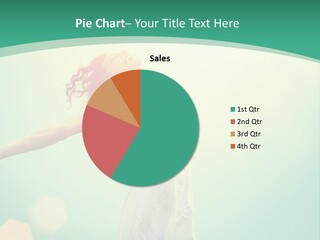 Mother Peaceful Caucasian PowerPoint Template