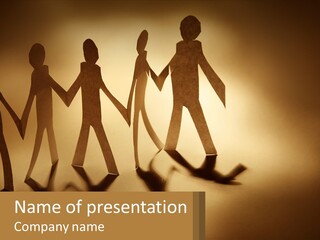 Standing Sunrise Mother PowerPoint Template