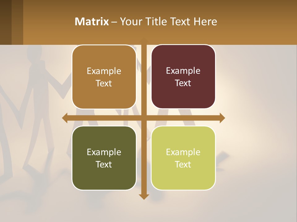 Standing Sunrise Mother PowerPoint Template