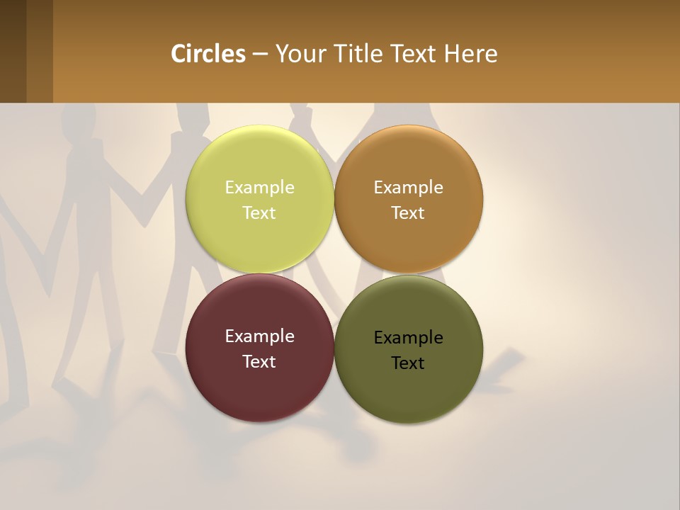 Standing Sunrise Mother PowerPoint Template