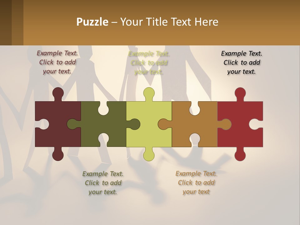 Standing Sunrise Mother PowerPoint Template