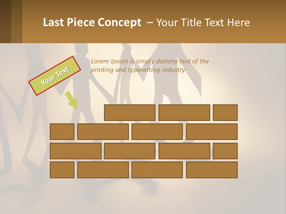 Standing Sunrise Mother PowerPoint Template