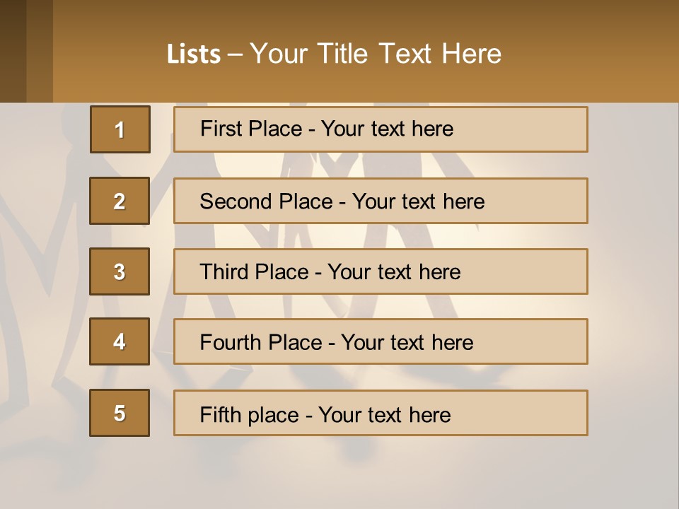 Standing Sunrise Mother PowerPoint Template
