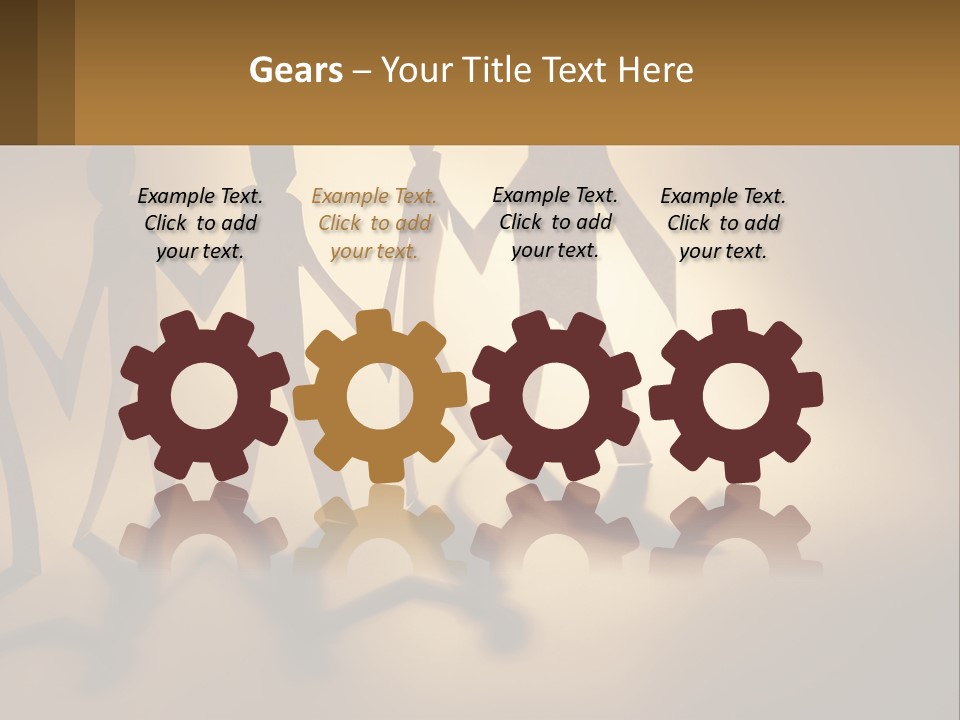 Standing Sunrise Mother PowerPoint Template