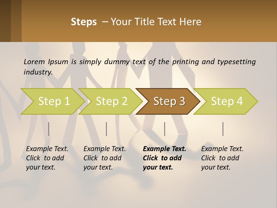 Standing Sunrise Mother PowerPoint Template