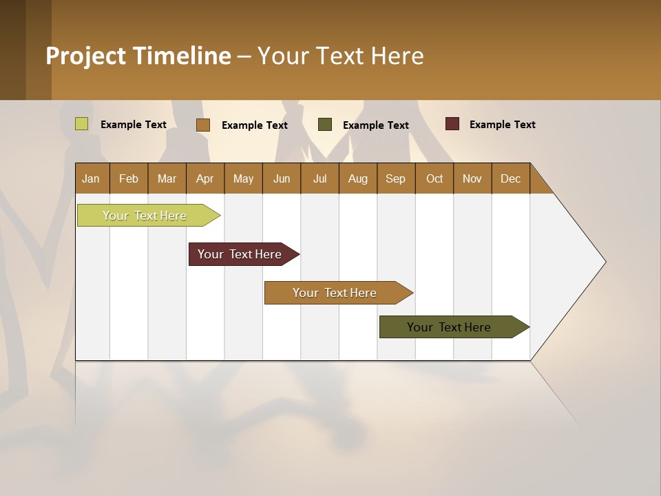 Standing Sunrise Mother PowerPoint Template