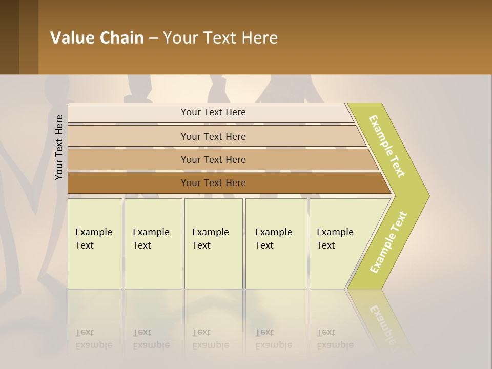Standing Sunrise Mother PowerPoint Template