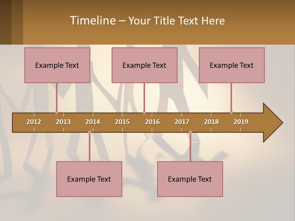 Standing Sunrise Mother PowerPoint Template