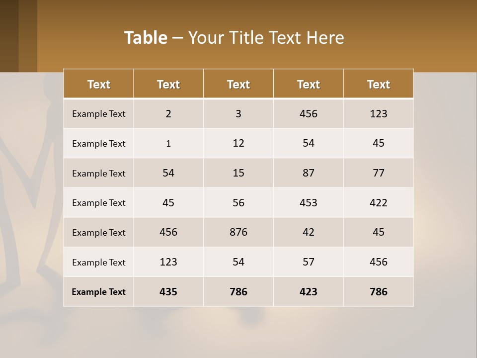 Standing Sunrise Mother PowerPoint Template
