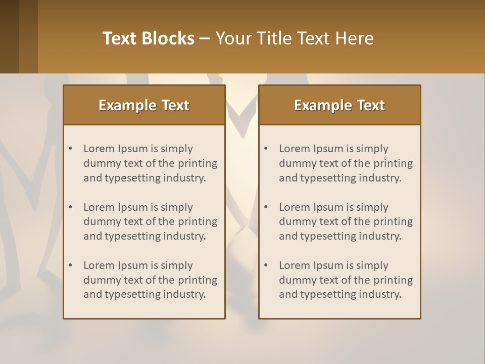 Standing Sunrise Mother PowerPoint Template