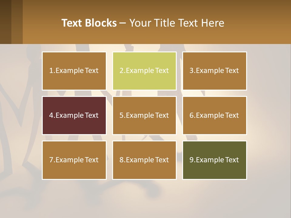 Standing Sunrise Mother PowerPoint Template