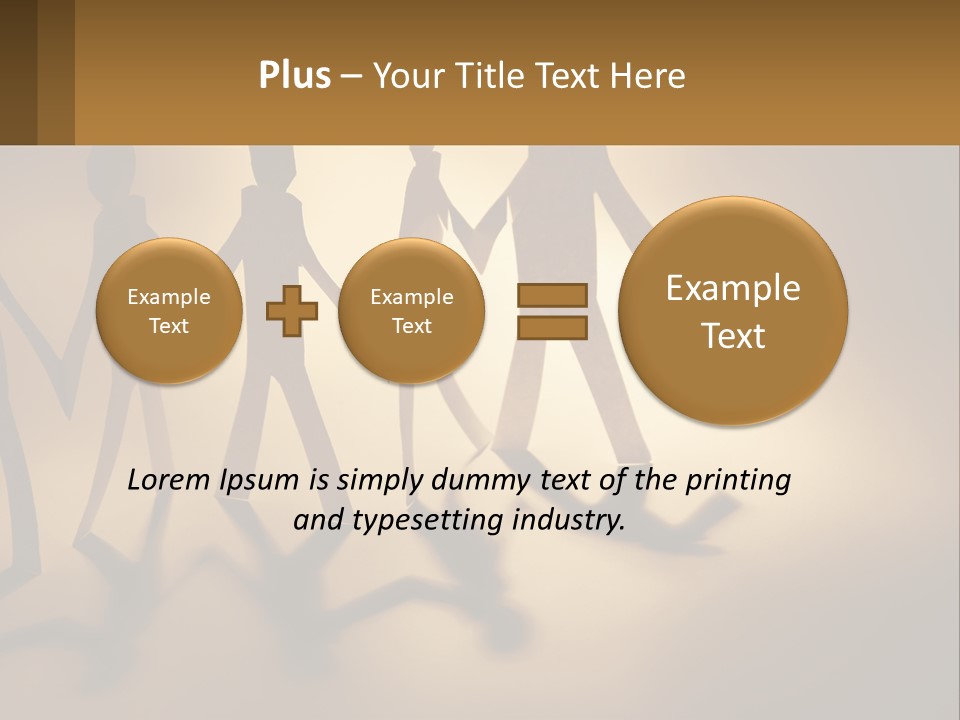 Standing Sunrise Mother PowerPoint Template