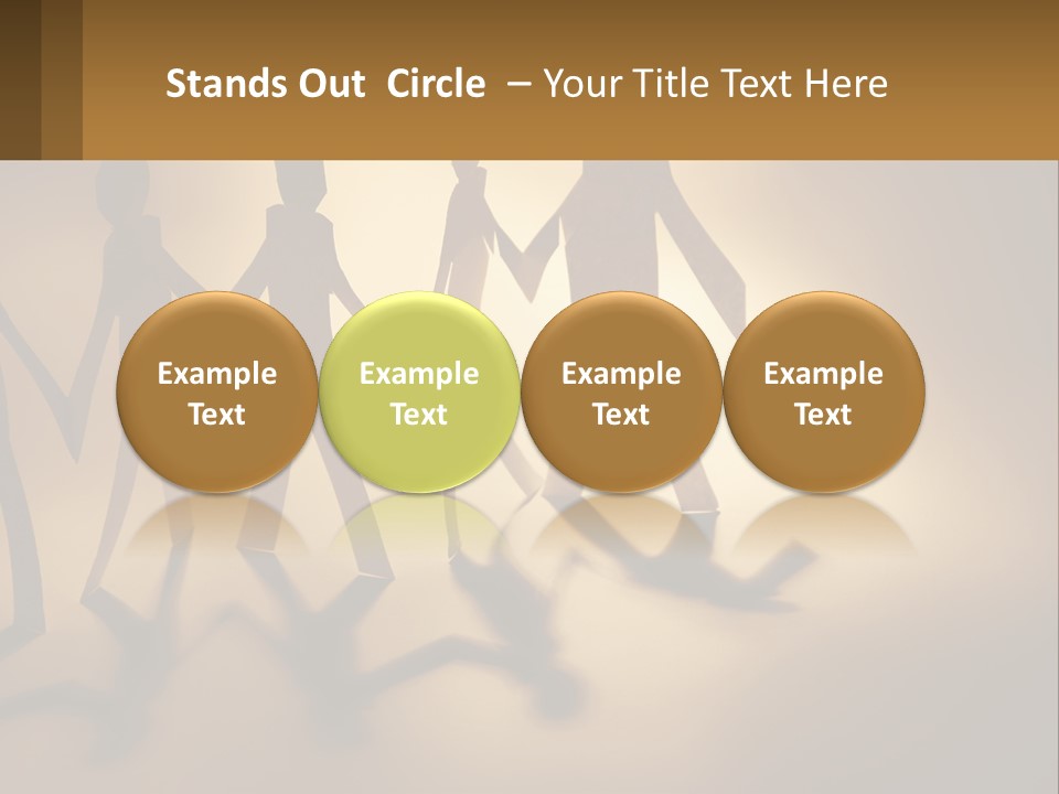 Standing Sunrise Mother PowerPoint Template