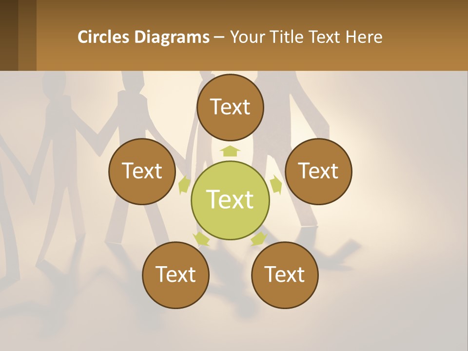 Standing Sunrise Mother PowerPoint Template