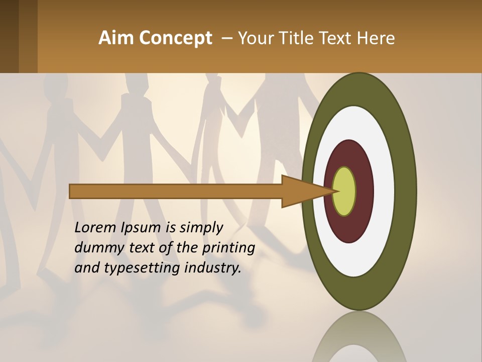 Standing Sunrise Mother PowerPoint Template