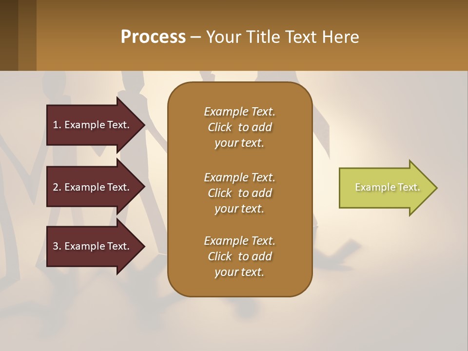 Standing Sunrise Mother PowerPoint Template