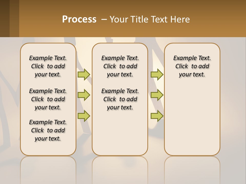Standing Sunrise Mother PowerPoint Template
