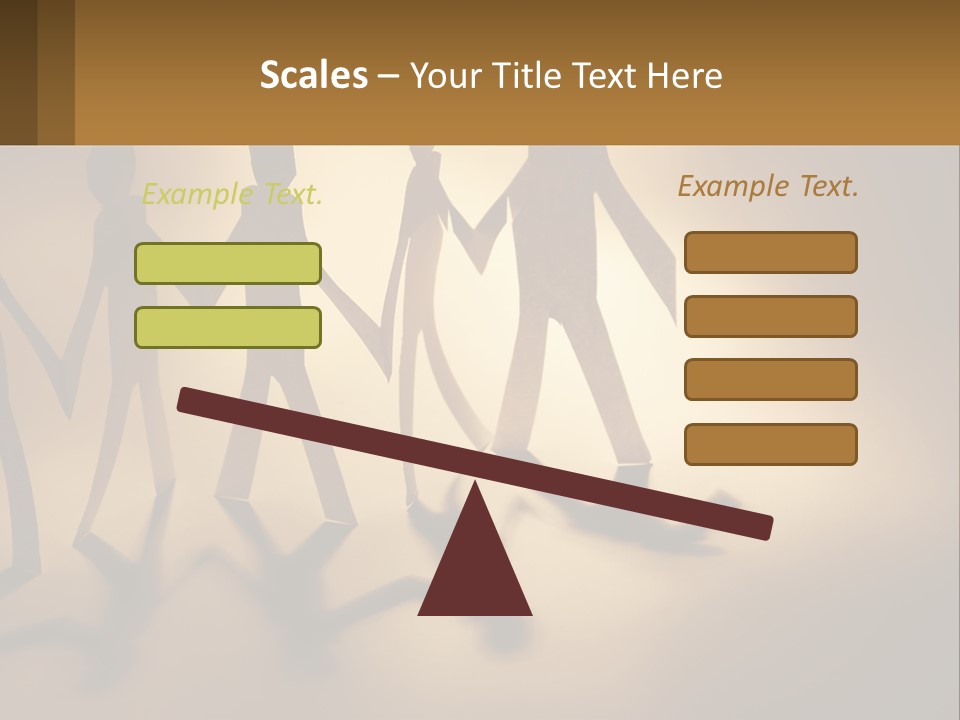 Standing Sunrise Mother PowerPoint Template