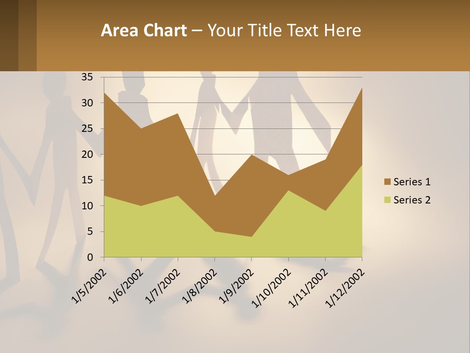 Standing Sunrise Mother PowerPoint Template