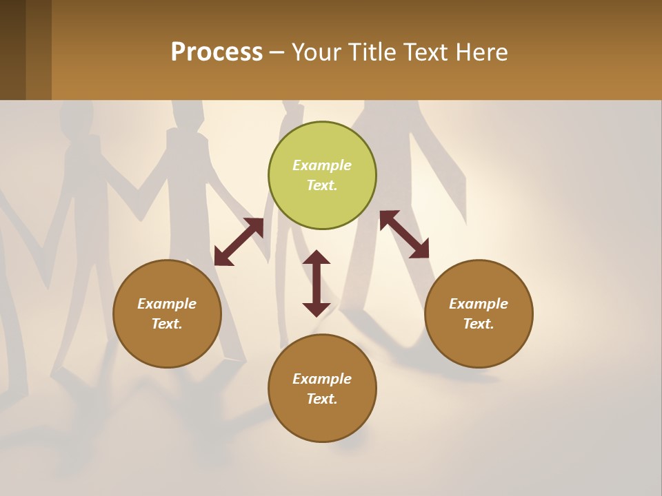 Standing Sunrise Mother PowerPoint Template