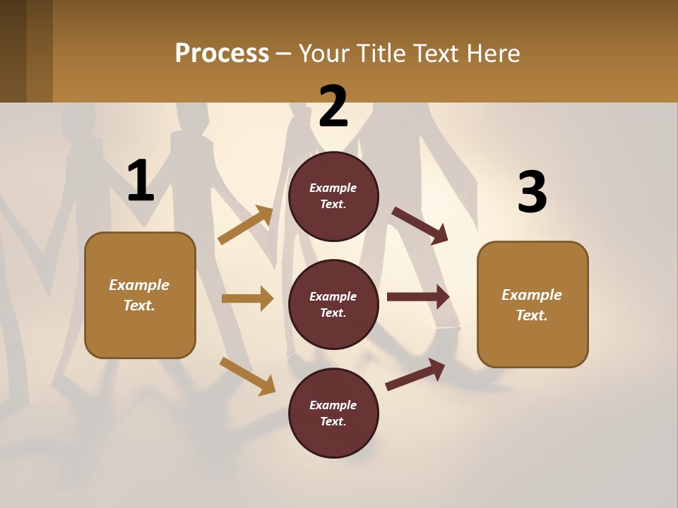 Standing Sunrise Mother PowerPoint Template