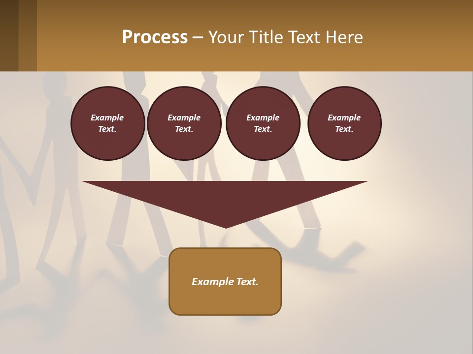 Standing Sunrise Mother PowerPoint Template