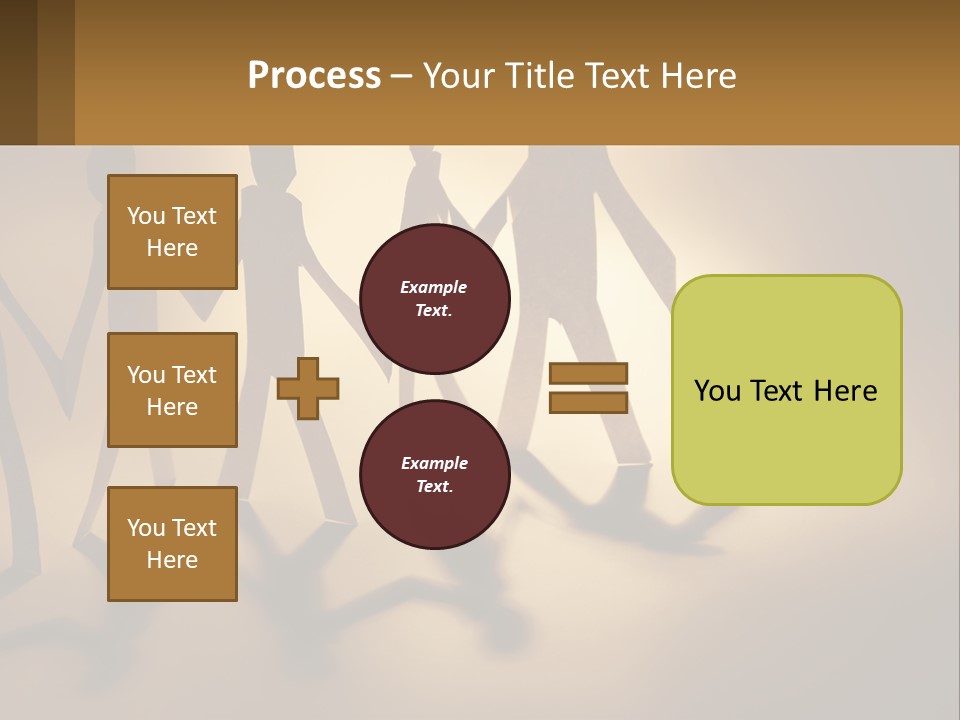 Standing Sunrise Mother PowerPoint Template