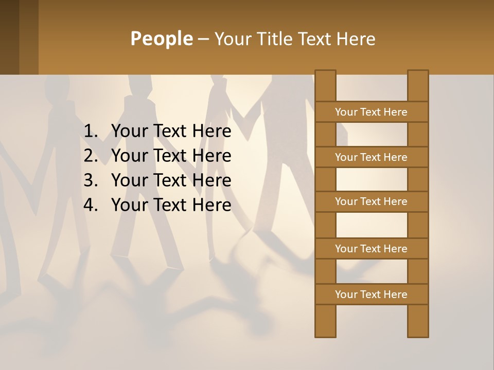 Standing Sunrise Mother PowerPoint Template