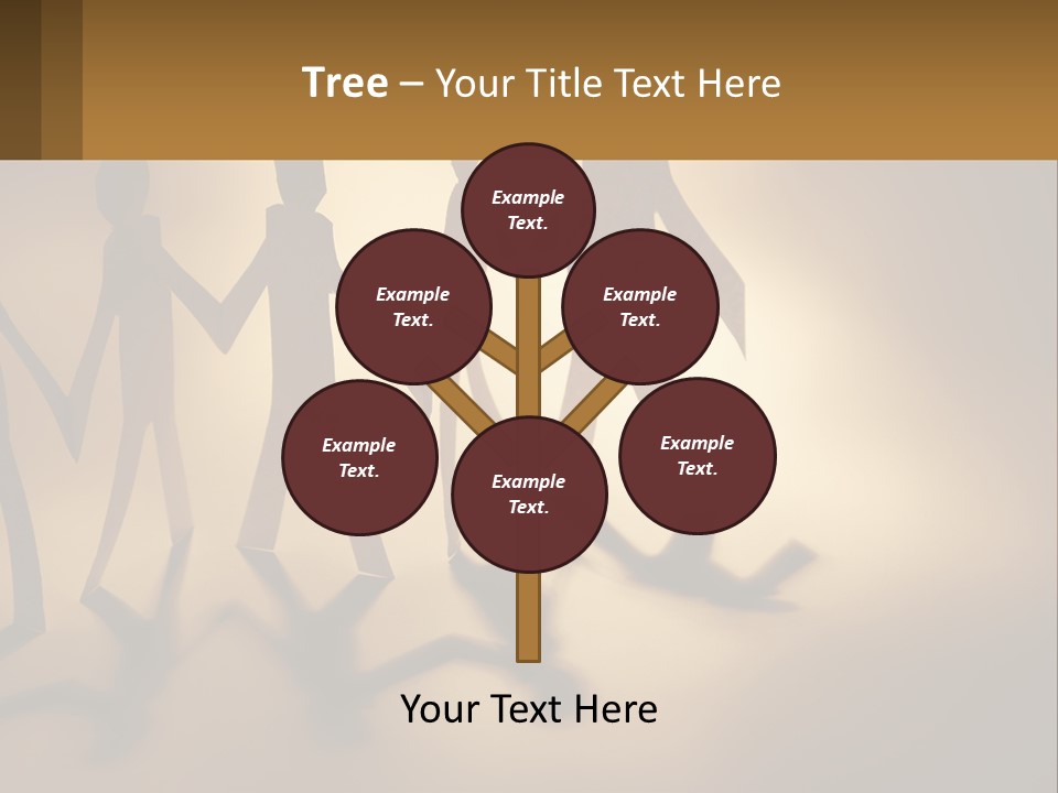 Standing Sunrise Mother PowerPoint Template