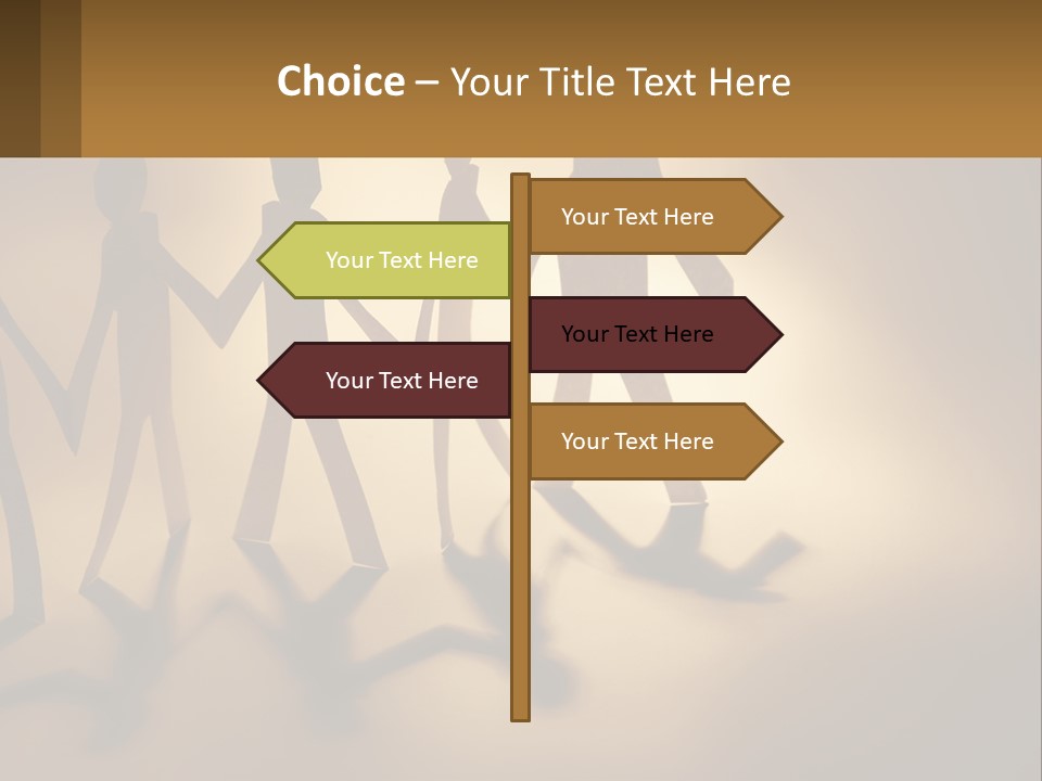 Standing Sunrise Mother PowerPoint Template