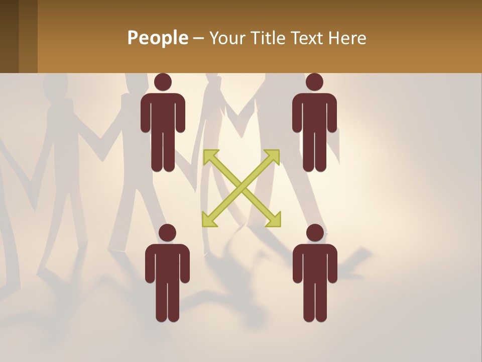 Standing Sunrise Mother PowerPoint Template