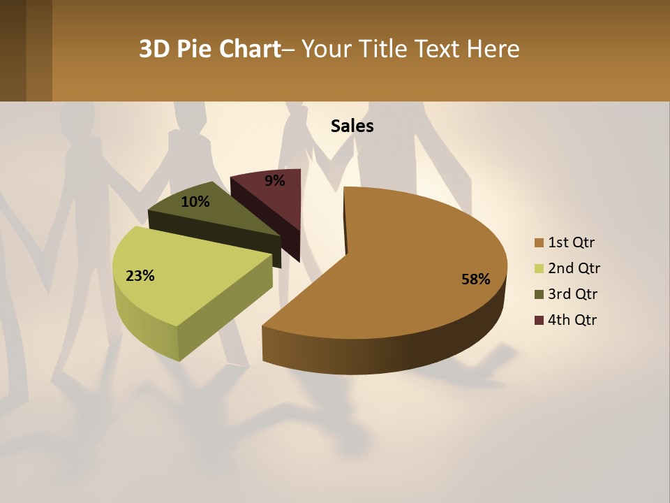 Standing Sunrise Mother PowerPoint Template