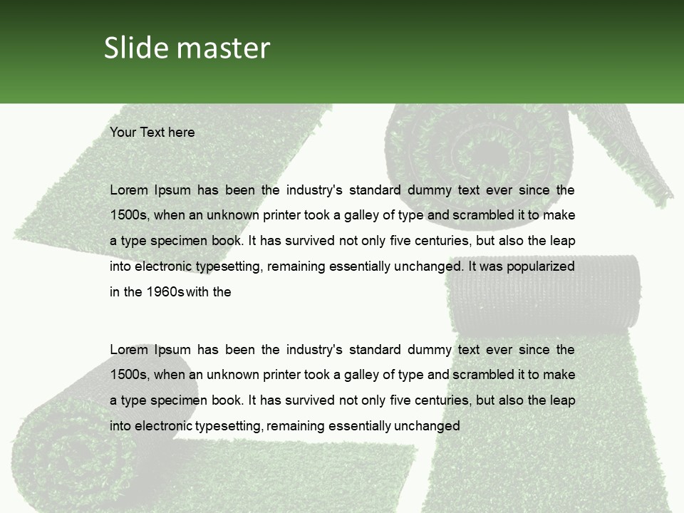 Peaceful Single Older PowerPoint Template