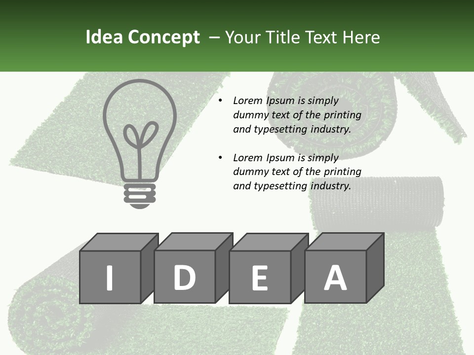 Peaceful Single Older PowerPoint Template