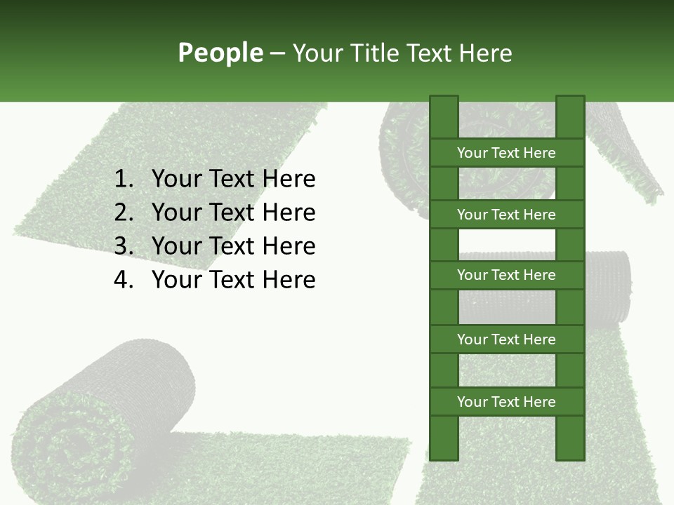 Peaceful Single Older PowerPoint Template
