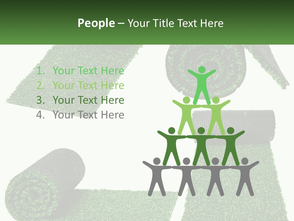 Peaceful Single Older PowerPoint Template