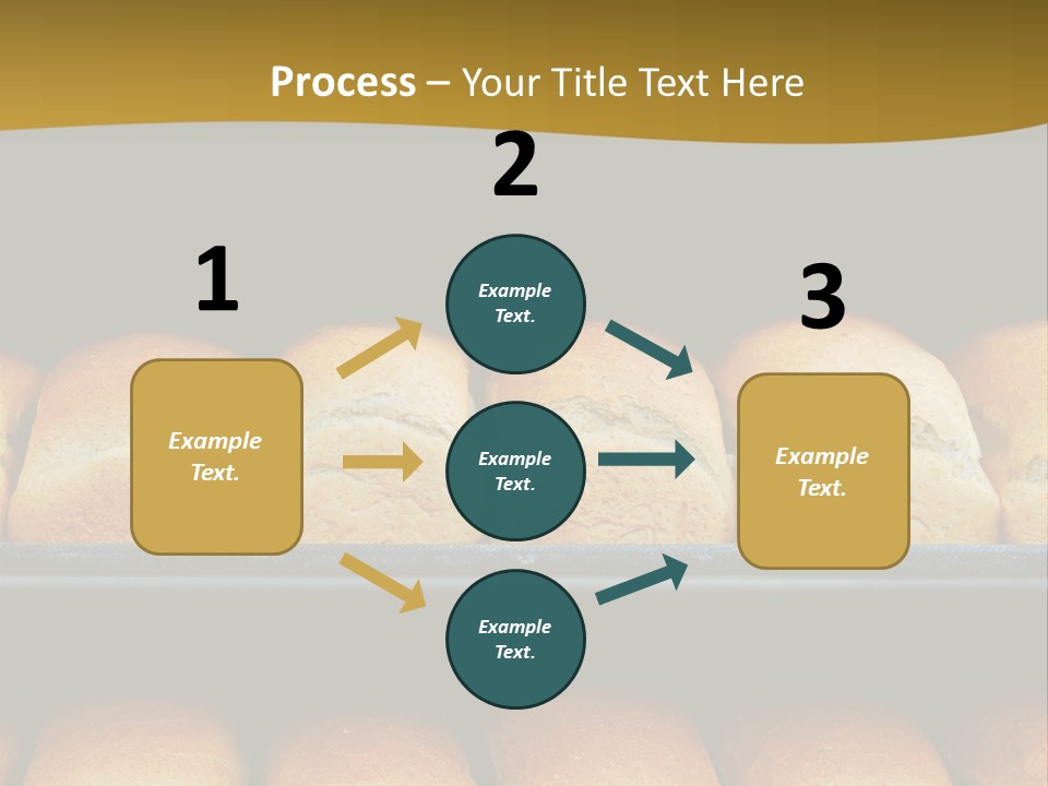 Older Sand Pensioner PowerPoint Template