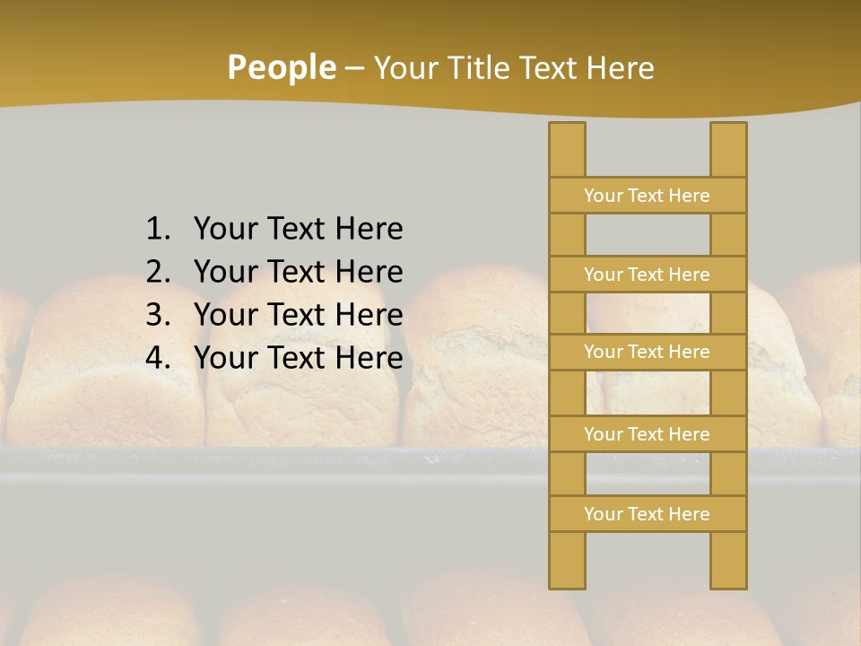 Older Sand Pensioner PowerPoint Template