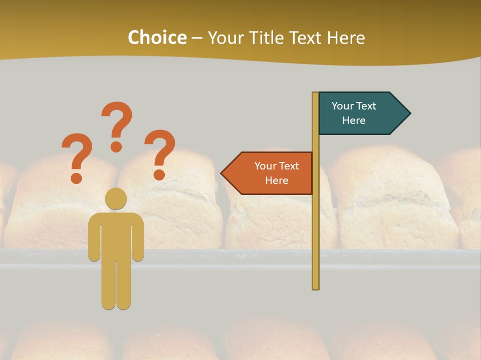 Older Sand Pensioner PowerPoint Template